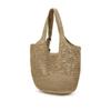 Daks Beige Raffia Twist Mesh ShouLder Bag L Dcba6e580i2