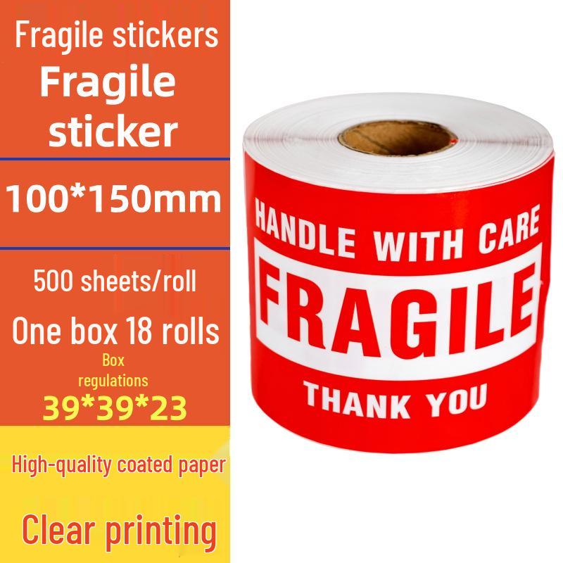 Spot Three-Proof Self-Adhesive Thermal Label Paper for Barcode Printing (100x100mm)