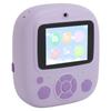 Instant Print Camera for Kids 2.4 Inch IPS HD Screen 1080P Dual Lens 8X Digital Zoom Autofocus