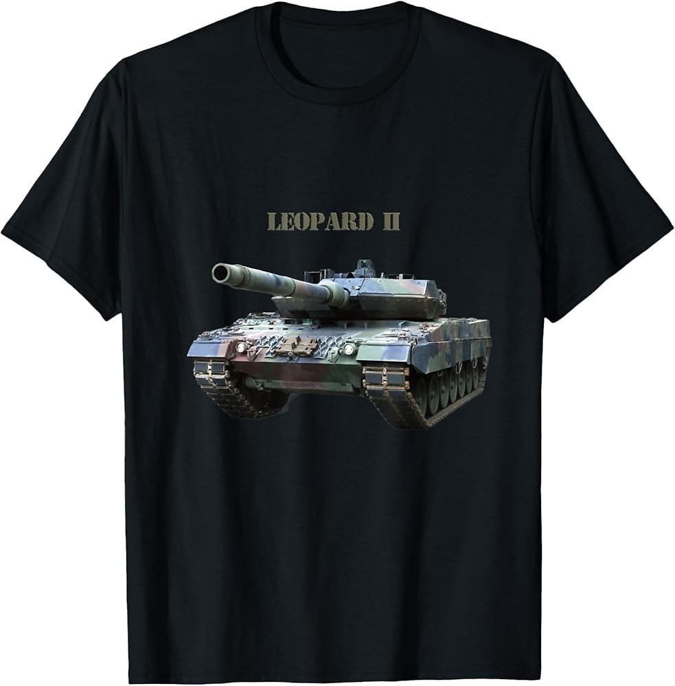 German Battle Tank Leopard 2 T-Shirt Unisex T-Shirt XXXXL