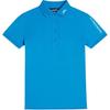 Button Badge Short Sleeve Polo Shirt Women Tops GWJT08085-O175