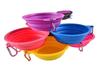 Portable Foldable Silicone Pet Feeding Bowl for Cats and Dogs