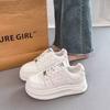 Thick-soled Muffin Little White Shoes Women's New Autumn Women's Shoes Versatile Height Increase Casual Sports Board Shoes Breathable