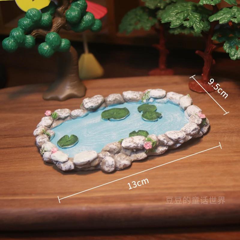 Micro-landscape Horticultural Owl Stump Swing Landscaping Home Decoration Ornaments Resin Fleshy Flower Pot Home Decor