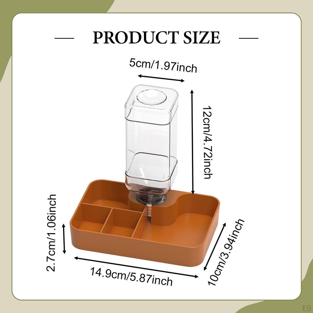 Distributeur d'eau automatique pour reptiles, abreuvoir, gamelle pour nourriture, pour gecko, caméléon