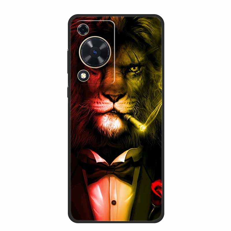For Huawei Nova Y72s Phone Case Y 72 s Coque Black Silicone Soft Back Cover Case For Huawei Nova Y72 Y63 Case Y 63 Funda Shell