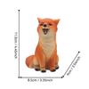Animal Garden Statues Resin Art Tabletop Decoration Decorative Figurine Statue For Home Bedroom Workplace Shelf Cabinet Mantel