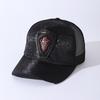 Skull Label Graffiti Baseball Cap Men'S Ladies Cap Spring Summer Mesh Cap Fashion Hat