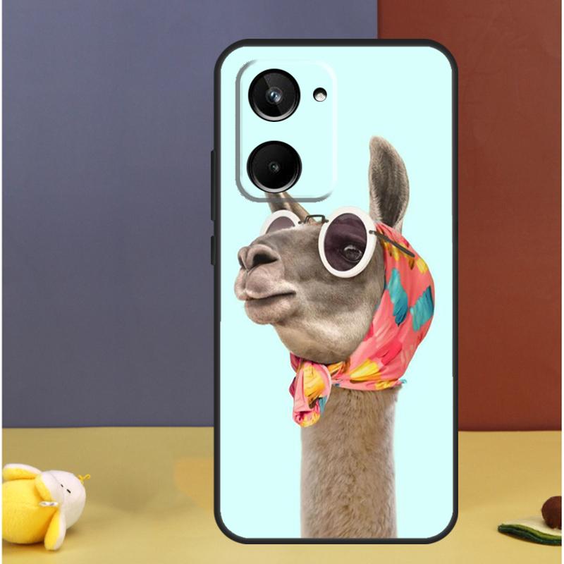 Lama Llama Alpaca For Realme 15 Pro GT7 10 11 12 13 14 Pro Plus C67 C65 C63 C61 C55 C53 C51 C35 C71 C75 Case