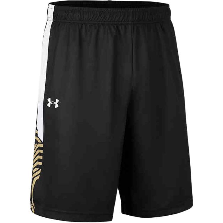 Under Armour Logo Print Strick-Tanktop und Shorts Basketball-Set Herren-Sets Weiß Schwarz 23500101-100+23500201-100