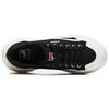 Fila Bread Comfortable Versatile Low-Top Canvas Shoes Women Sneaker Black White F12W221318FBG