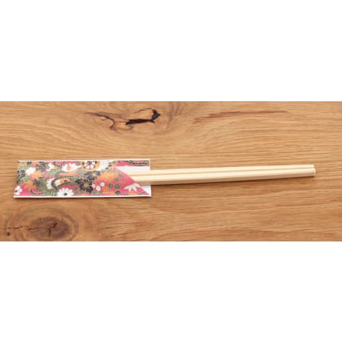 Daikoku Kogyo Essstäbchenhüllen, Yuzen-Muster, 11 verschiedene Muster, 3,5 x 9,7 cm, Gewerbliche Nutzung, 104726, 500 Stück