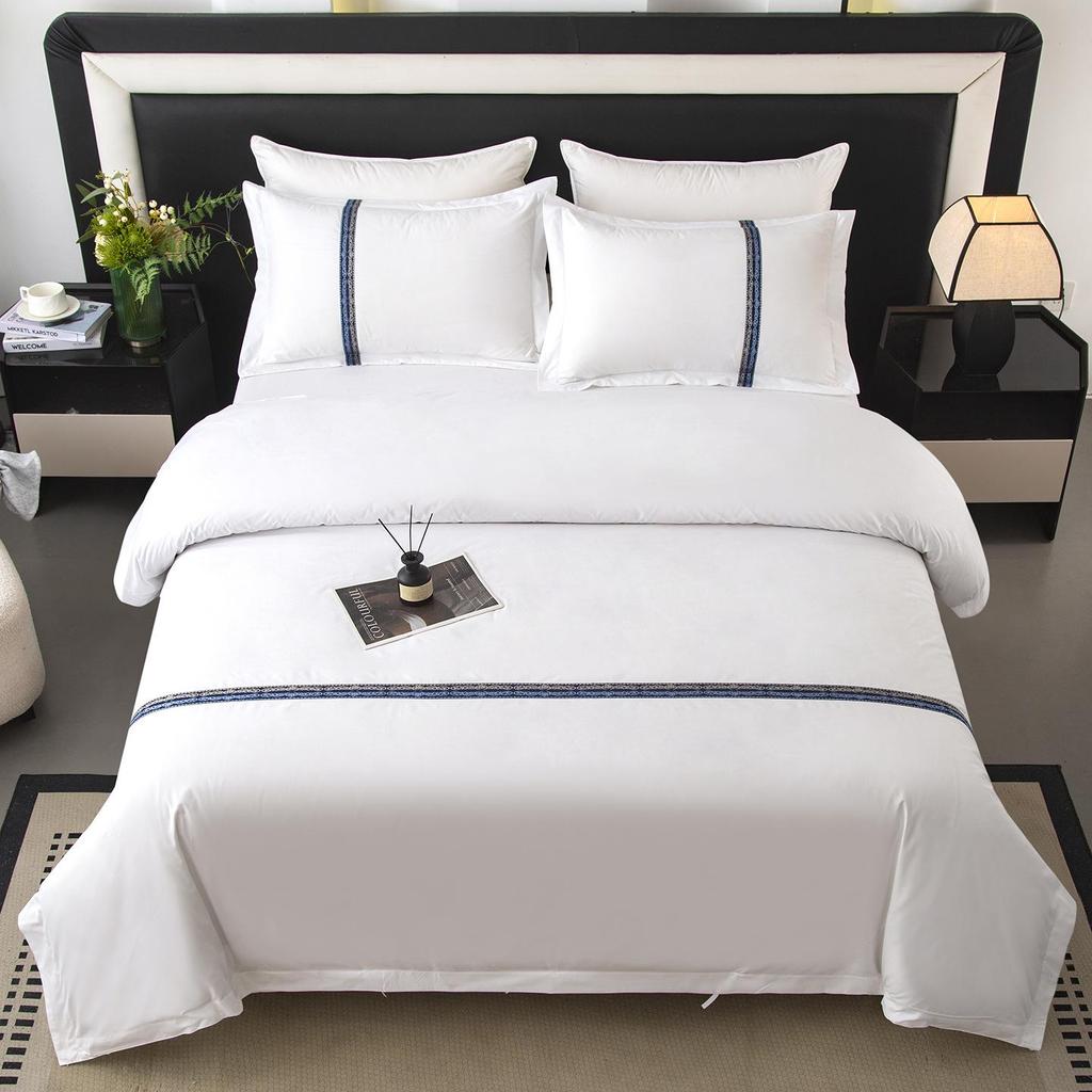Premium Hotel-Grade Wrinkle & Stain-Resistant 4-Piece Bedding Set