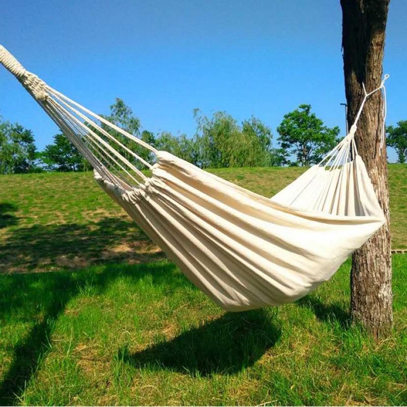 Outdoor Wind Hammock: Summer Swing, Indoor/Outdoor Tassel Hanging Net, Picnic & Camping Set