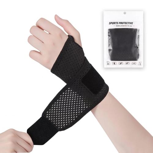 

Flynow Wrist Brace [Designed by Physical Therapists x 1000+ 3D Breathable Mesh] Tendon Sheath Joint Stabilization Support Thin Lightweight Quick-Dryin