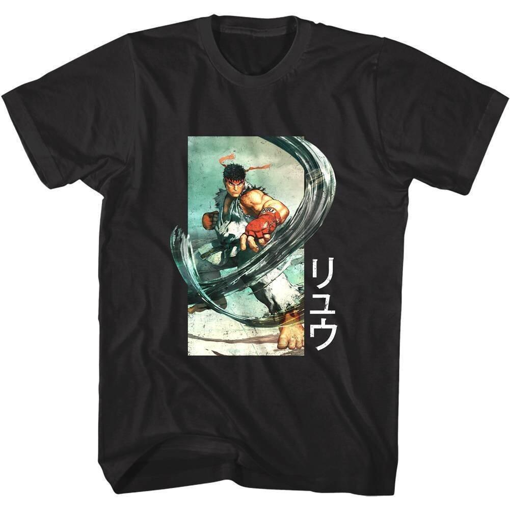 Street Fighter Ryu Hadouken Men T Shirt S