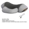 Heated Neck Massage Pillow 3 In 1 Pain Relief Pillow Orthopedic Memory