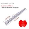 Extended Rotary Hammer Drill Bit for Concrete, Stone, and Brick