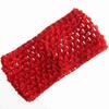 10PCS 7CM 2.76" Fashion Knit Headband for Hair Accessories Hollow Out Elastic Hairband for Headwear Hair Flowers