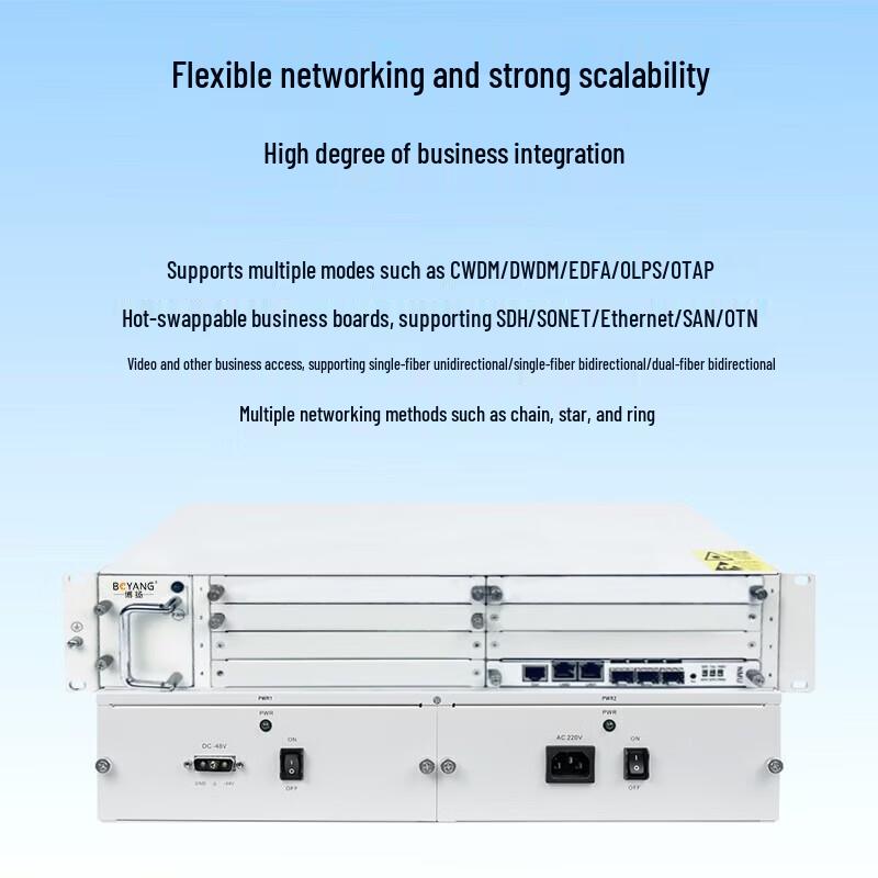 Boyang 3700 Series 2U Intelligent Transmission Chassis