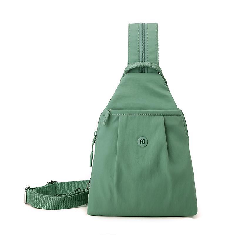 Schoolbag1011 New Multifunctional Backpack Women's Breast Bag Lightweight Crossbody Bag Leisure Sports Mountaineering Multi-purpose Small Backpack