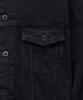 Musinsa Standard Oversized Denim Trucker Jacket [Washed Black]
