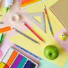 Chinco Wooden Pencil with Eraser for Kids Colorful Pencils Bulk Writing Fun Assorted Novelty Kids Fun School Supplies for Classroom Gifts Teacher