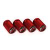 ABP3  4Pcs Car for Nissan Wheel Tire Valve Caps Stem Protection Covers Micra Qashqai GTR Nismo 350Z Kicks Maxima X-Trail NV200 Versa
