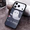 Funny Seal of Approval Phone Case for iPhone 17 16 15 Pro Max Air 14 13 12 11 Plus Shockproof Cover