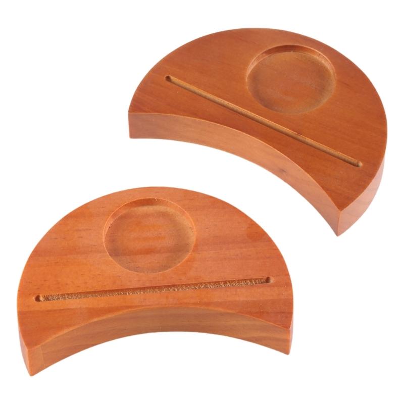 Moon Shape Tarot Card Holder Create Serenes Ambiances For Your Divination Tool Tarot Card Display Wood Craftsmanship