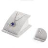 Velvet Holder Necklace Pendant Chain Jewelry Display Stand Show Rack