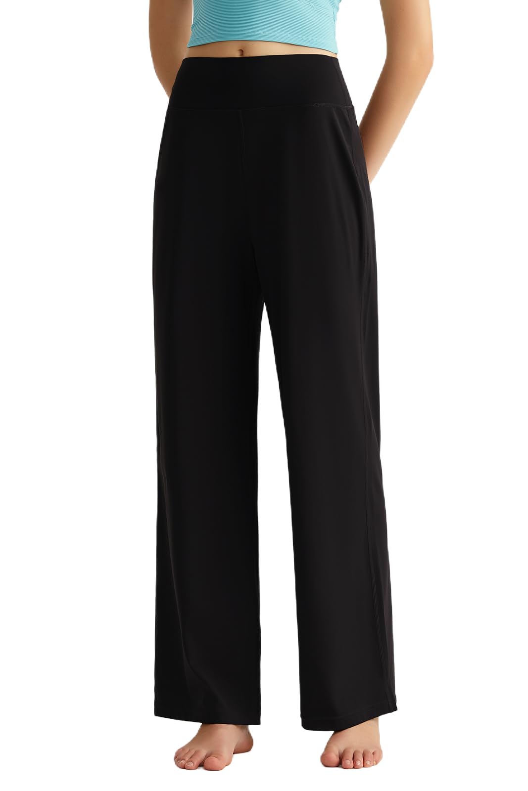 

Широкие женские брюки для йоги MORGEN SKY, Активные, Длинные, Дышащие, Быстросохнущие, Идеально подходят для фитнеса, Тренировок, Спортзала и Домашней одежды, CK5117 (JP, Алфабе