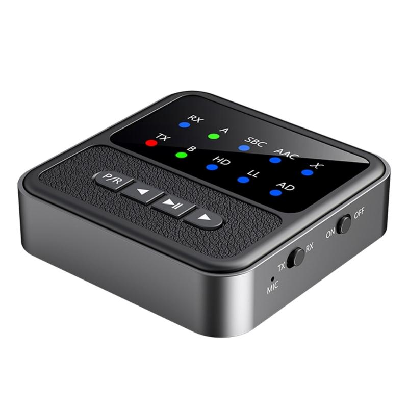 

Universal 3.5mm Bluetooth-compatible Transmitter 20m Ranges Enables Double Device Connectivities for Music Navigation 1