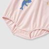 YEEHOO Baby Cotton Linen Short-Sleeve Romper