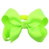 Cute Baby Girls Hair Bows Hair Ties Kids Hair Bands 3inch Bows Ponytail Holder Ties Children Kids Hair Accessories