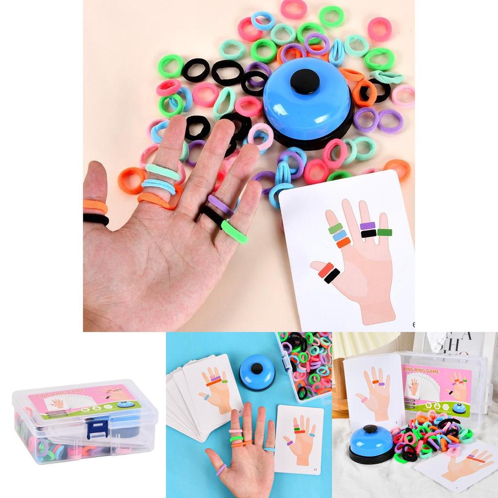 Wooden Toddler Finger Toss Game For Kid And Parent Interactive Play