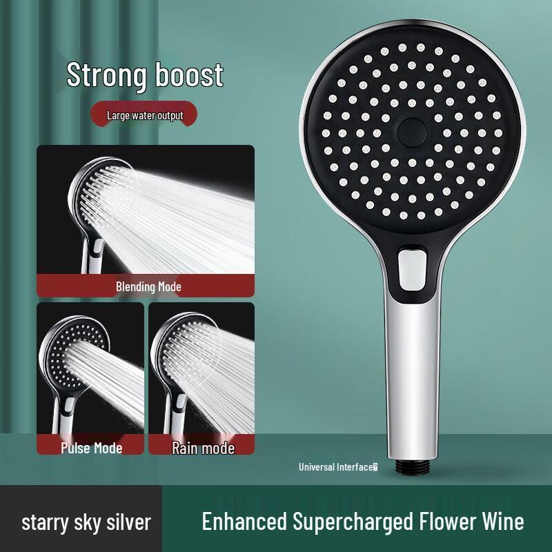 LANGZHIWEN Pressurized 3-Mode Shower Head