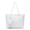 Woven bag women's bag New trendy tote bag Simple large-capacity shoulder portable commuter bag