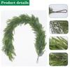 Norfolk Cypress Leaf Vine Christmas Decoration Wreath