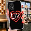 Band U-U2 Rock Phone Case For Samsung Galaxy A12 A22 A32 A52 A72 A02S Phone Case Note 20 Ultra 10 S10 Plus A51 A71 A50S A20S A10