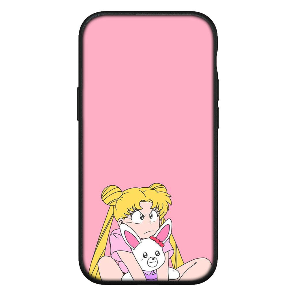 Kryt pro iPhone 16 15 Xiaomi Redmi Note 14 13 12 11 Pro Max X 8 9 16e Samsung Galaxy S25 S24 S23 Moto G85 OPPO Huawei Krásný pouzdro na telefon Sailor Moon
