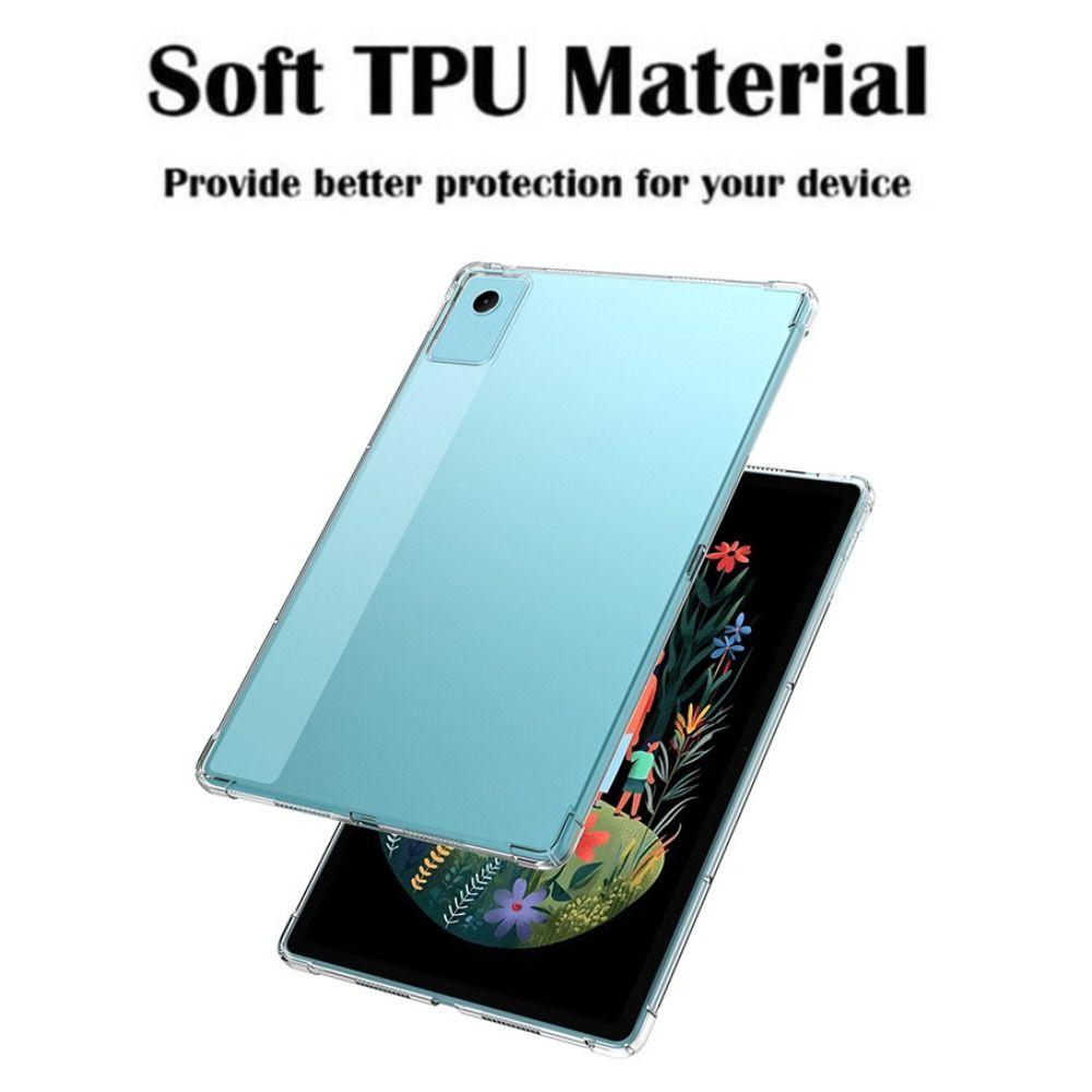 New TPU Tablet Case Transparent Shockproof TB365FC Tablet Cover Soft Ultra-thin Back Cover
