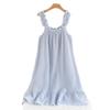 Summer Women's Cotton Spaghetti Strap Nightgown - Sweet, Loose, Mid-Length Dress