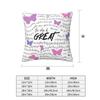Edge Of Great Julie And The Phantoms Square Pillowcase Pillow Cover Cushion Decor Comfort Throw Pillow for Home Car
