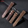Vintage Calfskin Strap 18mm 20mm 22mm Universal Cowhide Watchbands Brown Breathable Bracelet for Men Women Sport Wristwatch Band