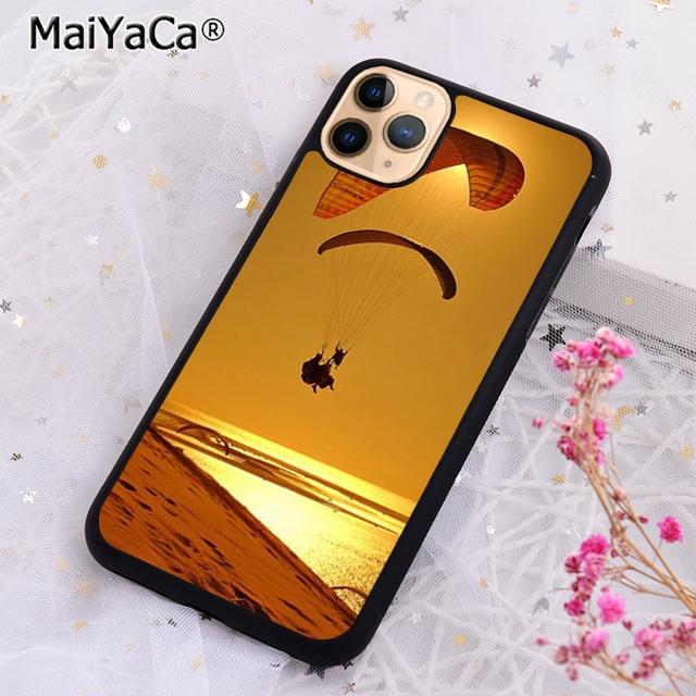 MaiYaCa Paragliding Paraglider Phone Case For iPhone 17 Air 16 pro max 15 14 plus 12 13 Shell Cover coque