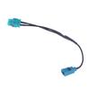 1/2pcs Fakra Radio Antenna Adapter RNS RCD 510 310 315 210 Fit For Car 2-to-1 Radio Antenna Connector