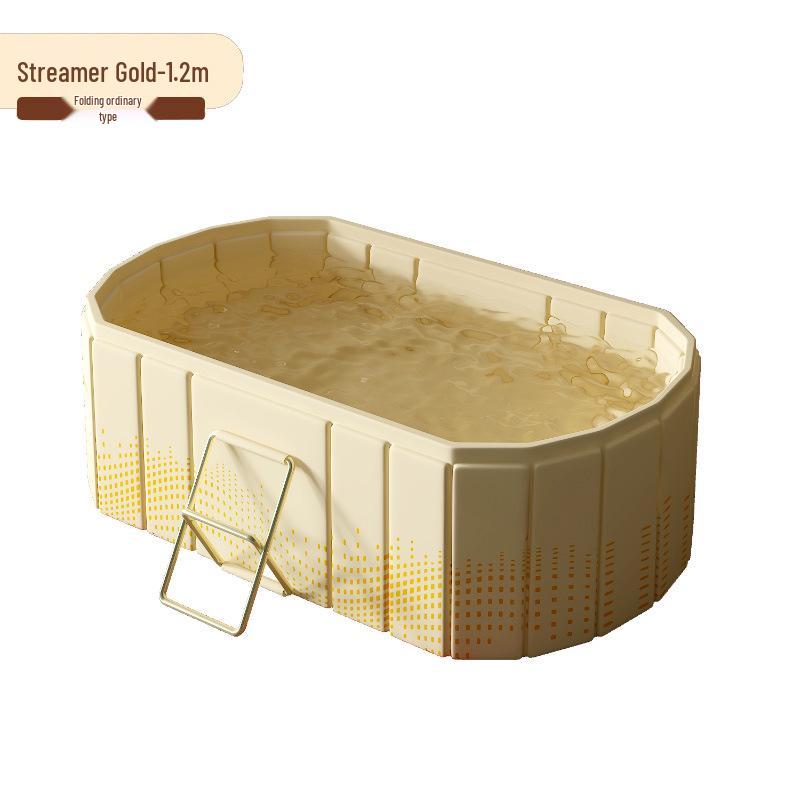 Faltbare Schaumbadewanne für Erwachsene und Kinder - Ganzkörper-Dampfbad, Duschwanne in großer Größe
