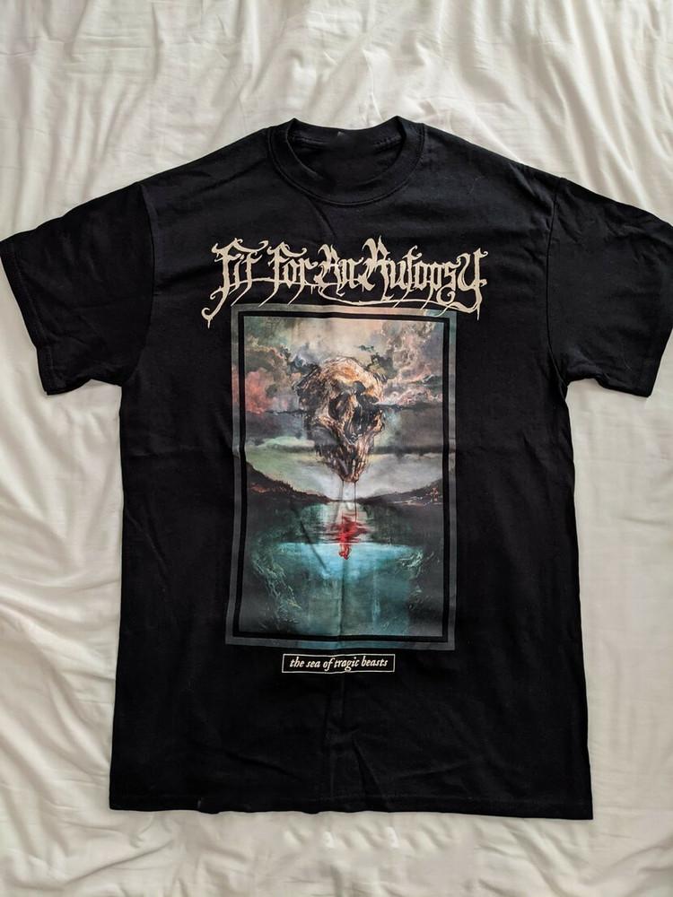 

Vintage Fit for an Autopsy - Sea of Tragic Beasts T Shirt All Size AR1392 Unisex T-Shirt XXXXL