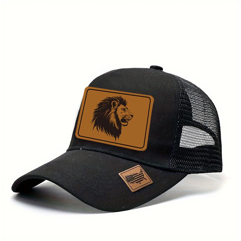 Luxury Lion Baseball Caps for Men Women Snapback Cap Female Male Rancher Cap Sun Hat Kpop Designer Man Trucker Hat Gorras Hombre